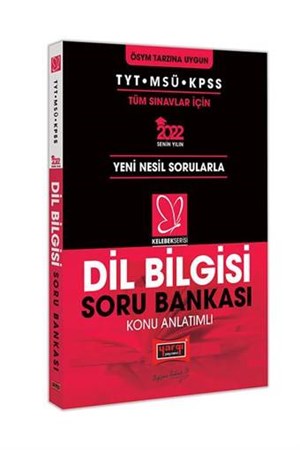 2022 TYT MSÜ KPSS Kelebek Serisi Dil Bilgisi Konu Anlatımlı Soru Bankası
