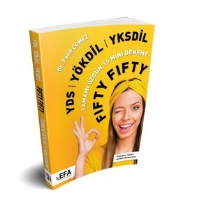 Benim Hocam Yayınları (Efa Serisi) Yds Yökdil Yksdil Fifty Fifty 15 Mini Deneme