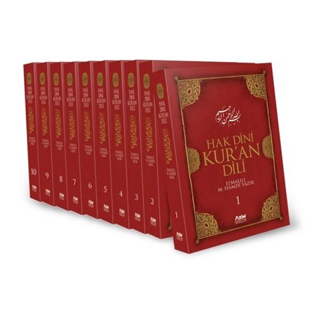 Hak Dini Kur'an Dili 10 Cilt, 2. Hamur, Karton Kapak
