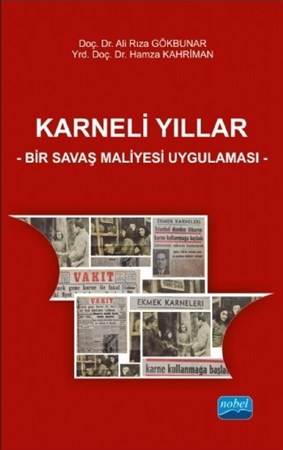 Karneli Yillar - Bir Savaş Maliyesi Uygulaması