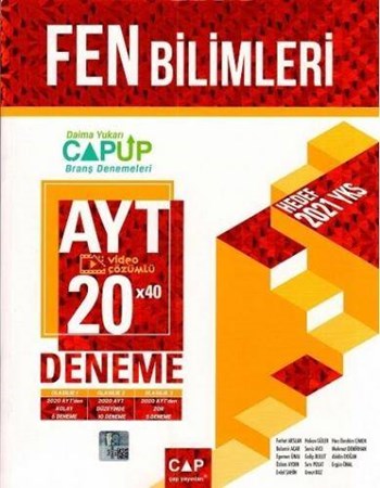 AYT Fen Bilimleri 20 x 40 Up Deneme