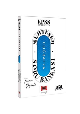 KPSS Genel Kültür Muhteşem Coğrafya Tamamı Çözümlü Soru Bankası 2023