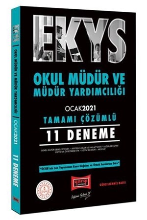 Yargı Yayınları Ekys Okul Müdür Ve Müdür Yardımcılığı Tamamı Çözümlü 11 Deneme Ocak 2021