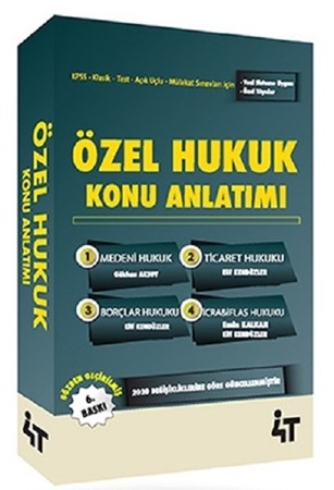 Özel Hukuk Konu Anlatımı