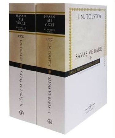 Savaş ve Barış - Hasan Ali Yücel Klasikleri (2 Cilt Takım - Ciltli)