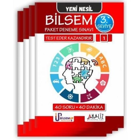 Bilsem Paket Deneme Sınavları 3.Seviye