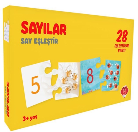 Sayılar - Say Eşleştir (3+ Yaş)