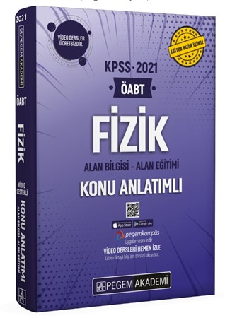 2021 Kpss Öabt Fizik Video Destekli Konu Anlatımlı