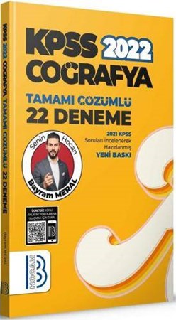 KPSS Coğrafya Tamamı Çözümlü 22 Deneme