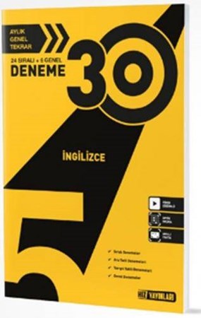 5. Sınıf İngilizce 30 lu Deneme