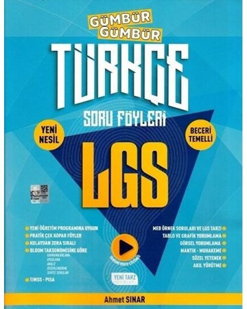 8. Sınıf LGS Türkçe Gümbür Gümbür Soru Föyleri