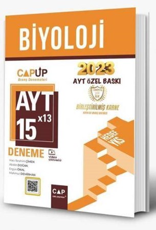 AYT Biyoloji 15X13 Up Deneme 2023 Özel Baskı