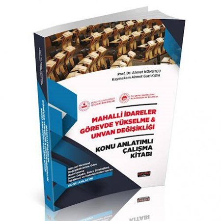 Mahalli İdareler Görevde Yükselme ve Unvan Değişikliği Konu Anlatımı