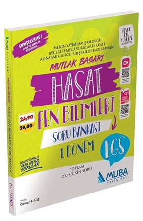 8. Sınıf LGS 1. Dönem Fen Bilimleri Hasat Soru Bankası
