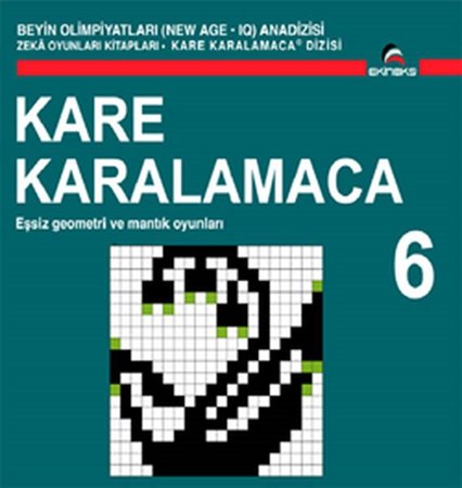 Kare Karalamaca 6 Eşsiz Geometri Ve Mantık Oyunları