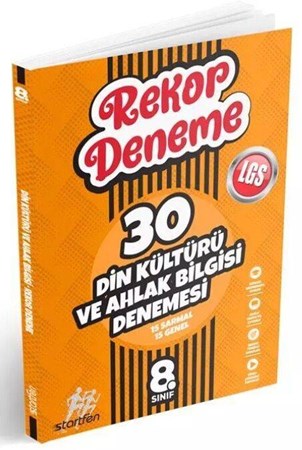 8. Sınıf Din Kültürü ve Ahlak Bilgisi Rekor Deneme