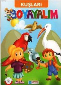 Kuşları Boyayalım Turuncu Seri