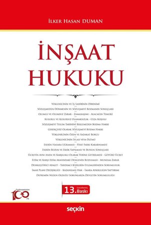 İnşaat Hukuku- 13. Baskı