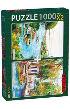 Anadolu Sahili Kanlıca 2X1000 Parça Puzzle 40148