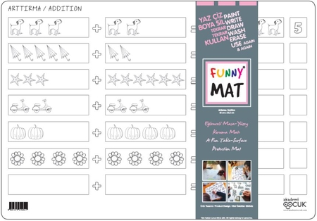 Funny Mat - Arttırma 33,5x48cm