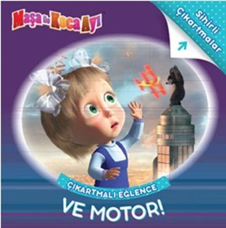 Maşa İle Koca Ayı - Çıkartmalı Eğlence ve Motor!