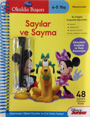 Okulda Başarı - Mickey Mouse Club House (4-5 Yaş) Sayılar ve Sayma