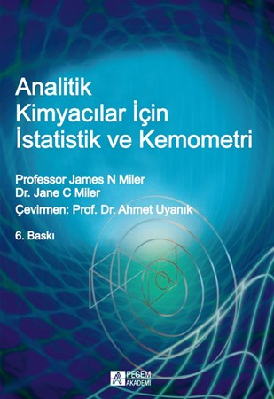 Analitik Kimyacılar Için İstatistik Ve Kemometri