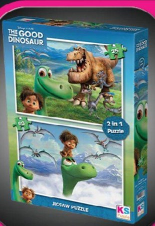 Good Dinosaur Puzzle 2 In 1 35 60 Parça Gd 741