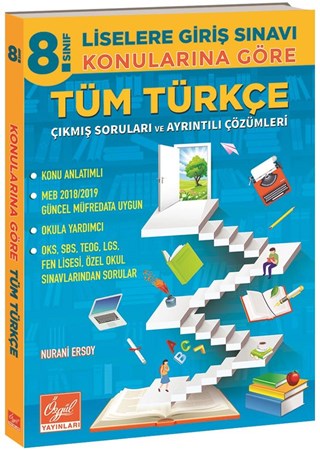 Özgül 8.sınıf Lgs Konularına Göre Tüm Türkçe Çıkmış Sorular Ve Çözümleri Yeni