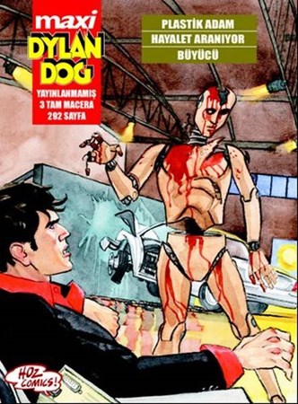 Maxi Dylan Dog Sayı 7 Plastik Adam Hayalet Aranıyor Büyücü