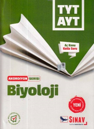 Sınav Tyt Ayt Biyoloji Akordiyon Serisi Yeni