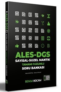 Benim Hocam Yayınları 2021 Ales Dgs Sayisal - Sözel Mantık Soru Bankası