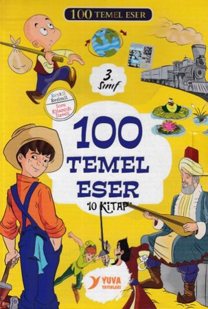 100 Temel Eser 3. Sınıflar İçin 10 Kitap Set