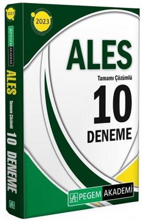 2023 ALES Tamamı Çözümlü 10 Deneme