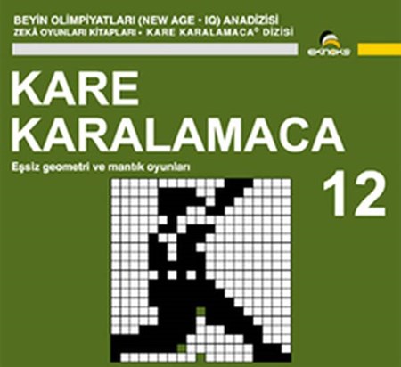 Kare Karalamaca 12 Eşsiz Geometri Ve Mantık Oyunları