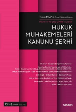 Doktrin ve Yargıtay İçtihatları Işığında Hukuk Muhakemeleri Kanunu Şerhi (2 Cilt – Takım)