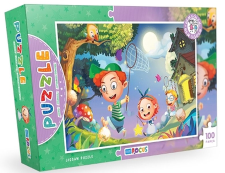 Blue Focus BF147 - Puzzle 100 Parça