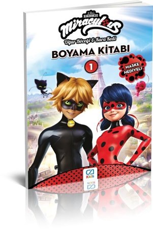 Miraculous Boyama Kitabı 1 Ca.1000