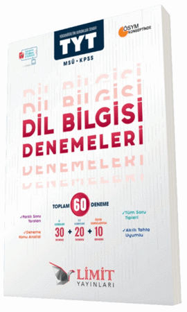 TYT Dil Bilgisi 60 Deneme
