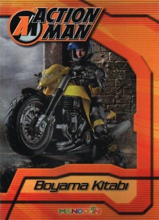 Action Man Turuncu Boyama Kitabı
