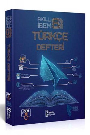 Akıllı İsem 6. Sınıf Türkçe Defteri