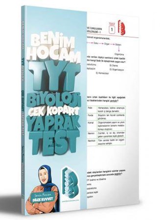 TYT Biyoloji Çek Kopar Yaprak Test 2023