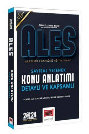 2024 ALES Vip (Sayısal Yetenek )Detaylı ve Kapsamlı Konu Anlatımı