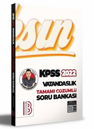 2022 KPSS Vatandaşlık Tamamı Çözümlü Soru Bankası