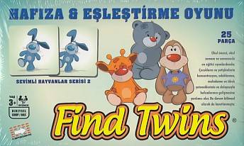 Hafıza Eşleştirme Oyunu Sevimli Hayvanlar Serisi 2 25 Parça