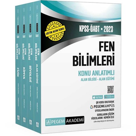 ÖABT Fen Bilimleri Konu Anlatımlı 2023