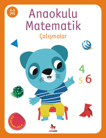 Anaokulu Matematik Çalışmalar 4-5 Yaş Çıkartmalarla
