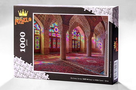 Din İnanç Serisi Nasır El Mülk Camii Şiraz 1000 Parça Puzzle Di07 M