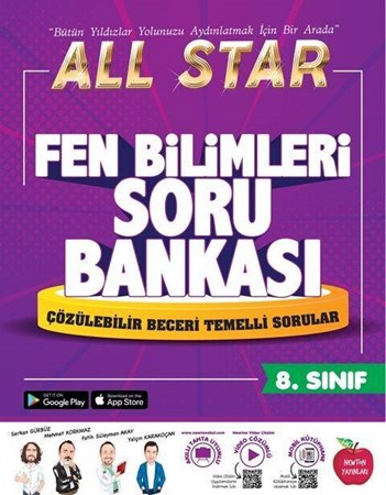 8. Sınıf LGS Fen Bilimleri All Star Soru Bankası