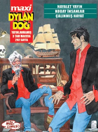 Maxi Dylan Dog Sayı 3 Hayalet Yayın Kobay İnsanlar Çalınmış Hayat